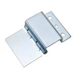 Concave and convex shape bending and welding hinge