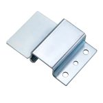 Concave and convex shape bending and welding hinge