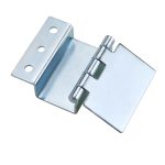 Concave and convex shape bending and welding hinge