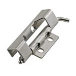 Weldable and removable industrial cabinet hinge