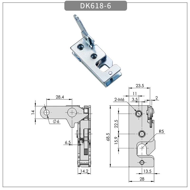 Spring Loaded Draw Latches