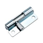 Automatic spring retractable latch