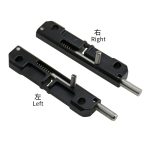 Zinc Alloy Spring door pin latches