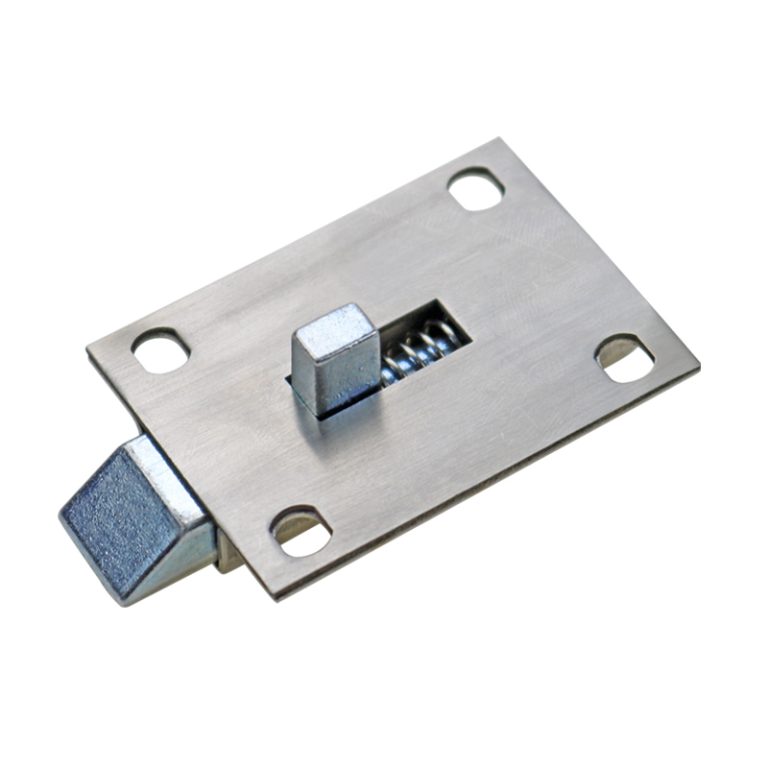 Indoor Spring Retractable door pin latches