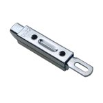 Plug-in industrial cabinet door latch