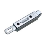 Plug-in industrial cabinet door latch