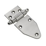 Thickened leaf-shaped industrial equipment cabinet door hinges