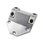 Heavy duty traffic equipment cabinet door hinge