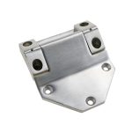 Heavy duty traffic equipment cabinet door hinges