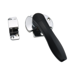 Zinc alloy freezer door latches