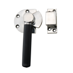 Stainless steel construction vehicle door latches