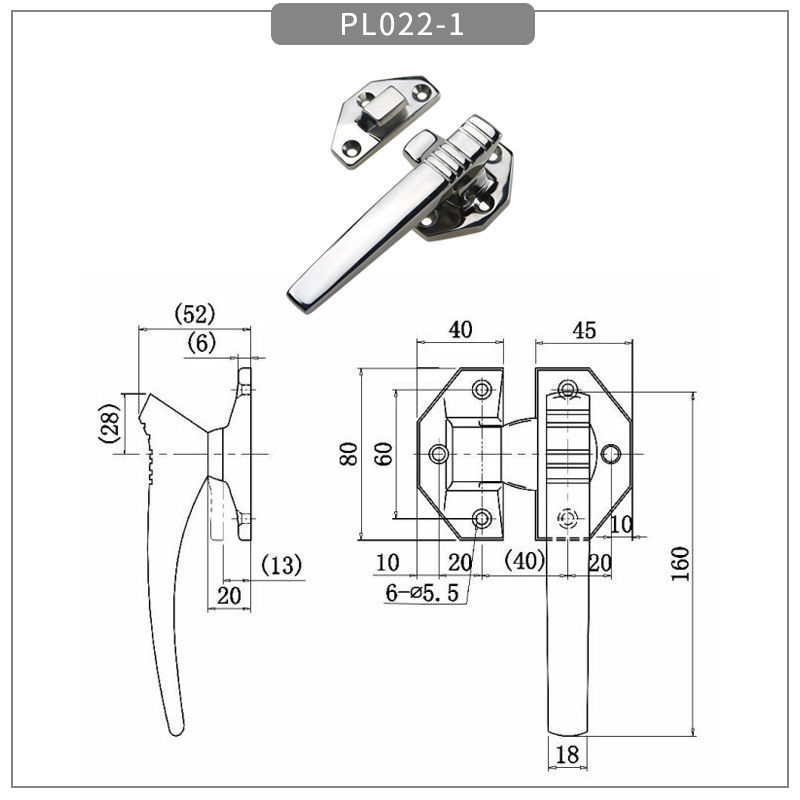 Compression Seal Freezer Door latches