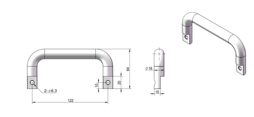 LS502 Dimension Drawing