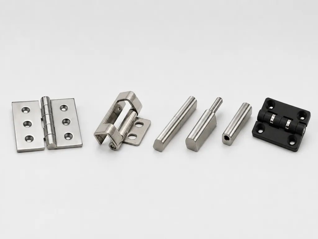 Modelli di cerniere per armadi industriali adatti a diverse esigenze relative alle porte e agli accessi