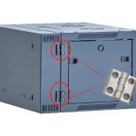 Application of Exposed Hinges in Cabinet Equipment