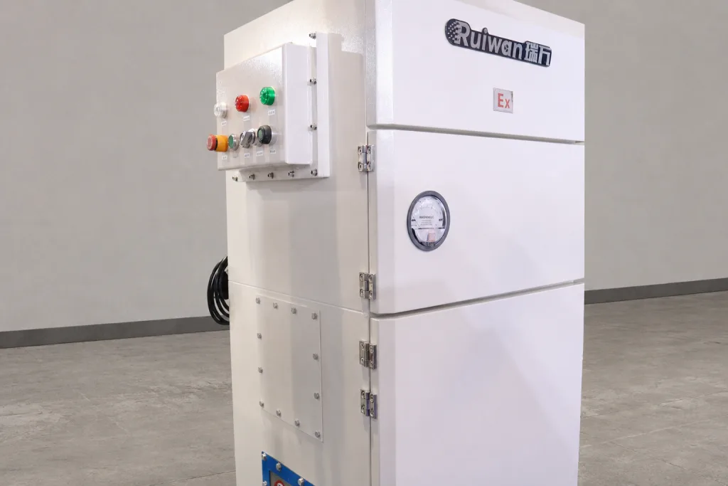 Externally mounted hinges on multiple machine access doors