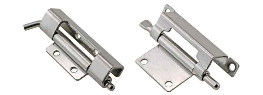 Removable Pin Weld-On Hinges