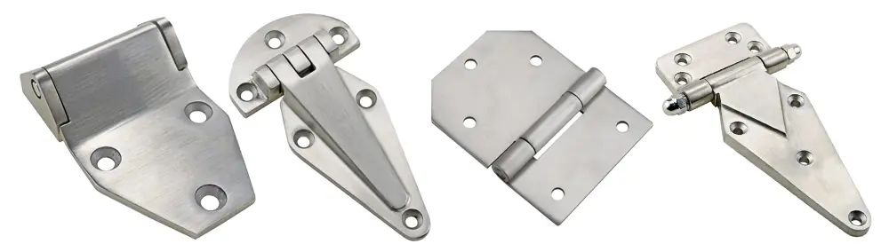 Heavy-duty industrial hinge product range