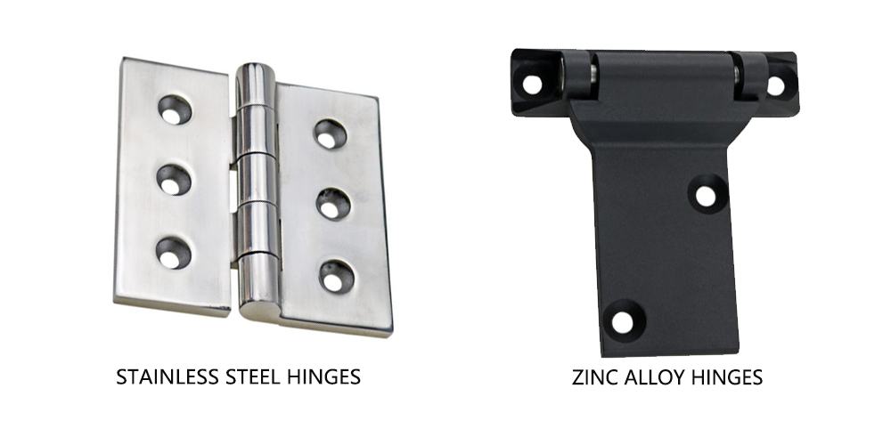 Zinc Alloy vs Stainless Steel Hinges