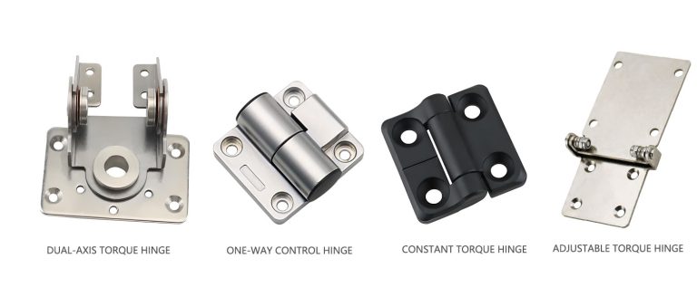 위치 제어 경첩의 유형
