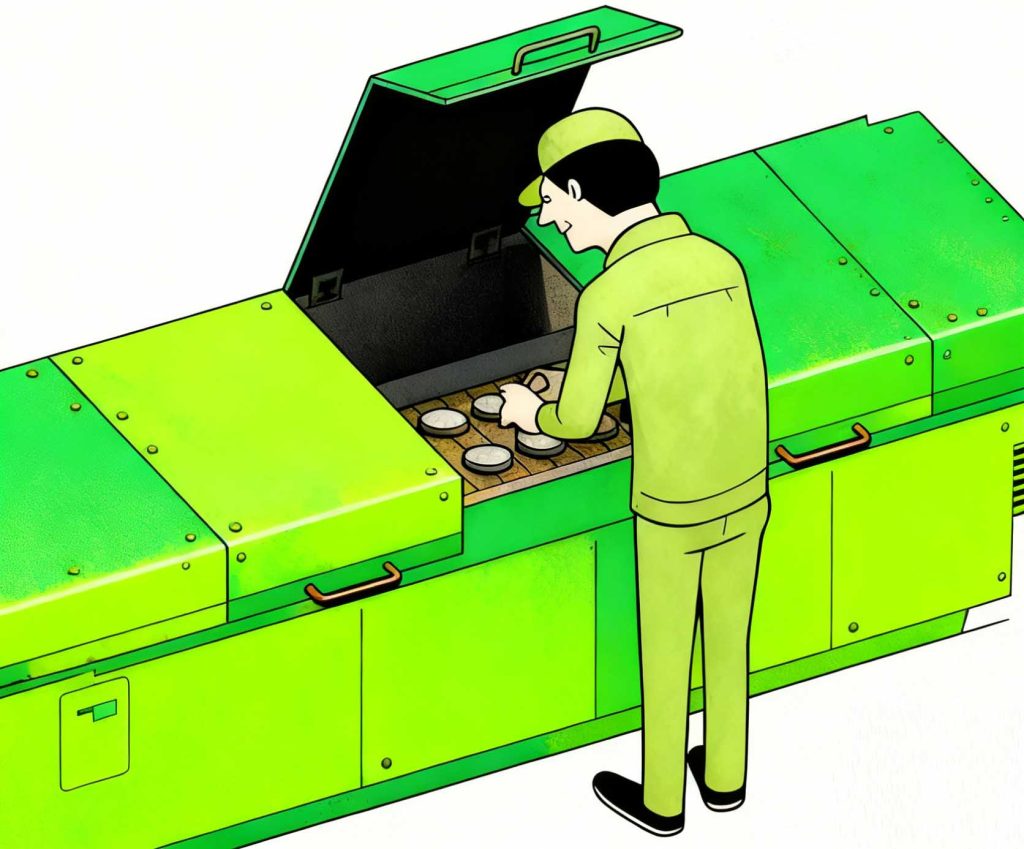 위치 제어 힌지-산업용-접근 도어