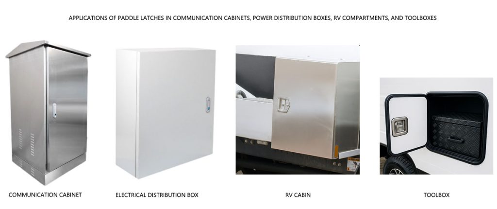 패들 래치-통신 캐비닛-배전함-RV-구획 및 공구함의 애플리케이션