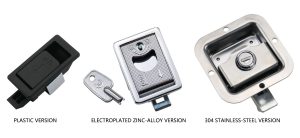 typical-appearances-of-paddle-latches-in-different-materials