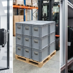 Industrial design contrast: protruding fixed handle vs. flush, zero-profile foldable handles.