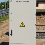 La chiusura dell'involucro elettrico su strada è esposta al rischio di corrosione esterna