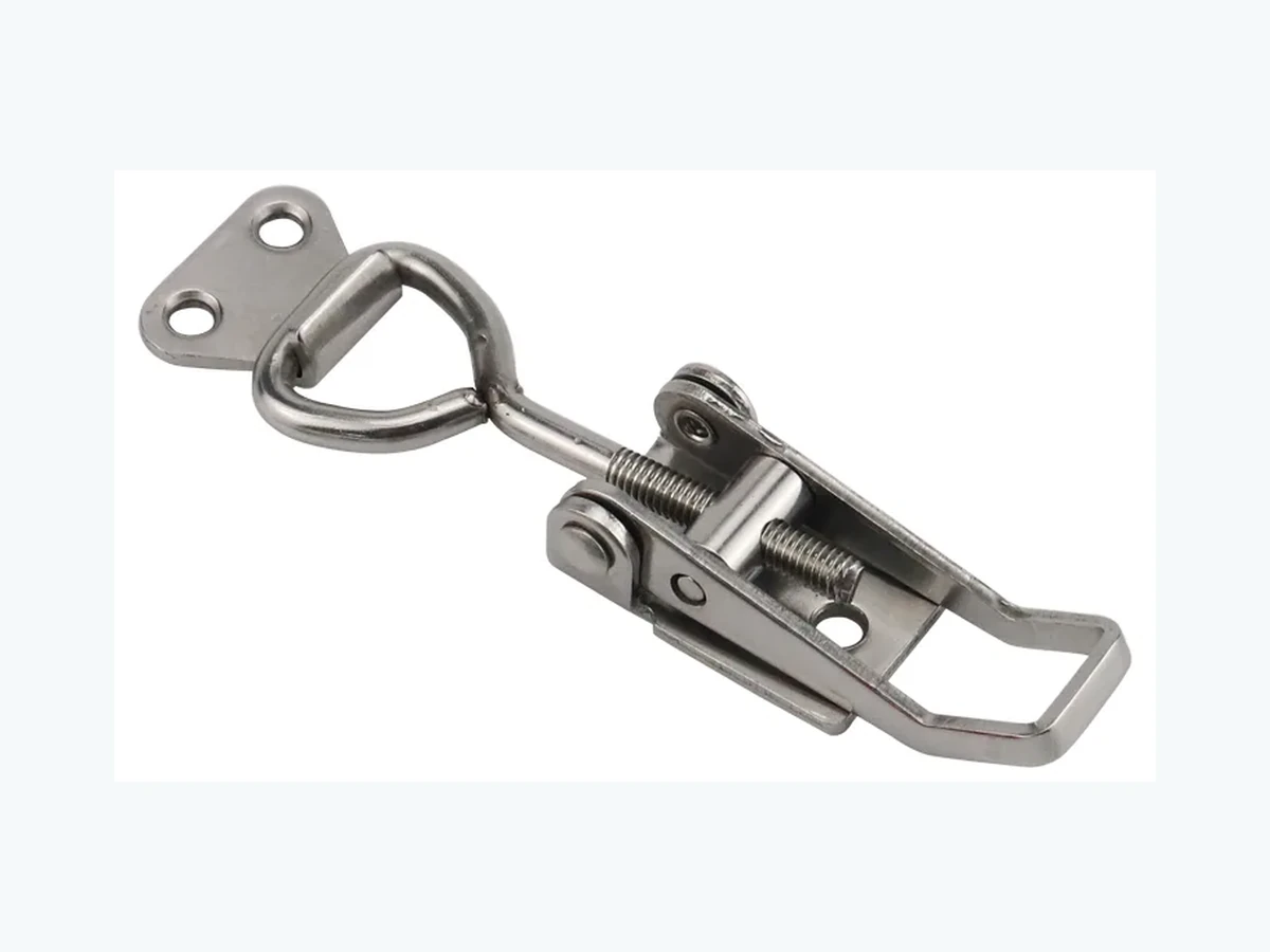 Stainless steel adjustable draw latch